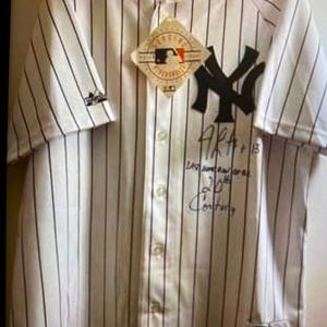 NY Yankees NWT signed Jersey